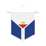 Fanion drapeau de saint-martin en polyester - pixelforma