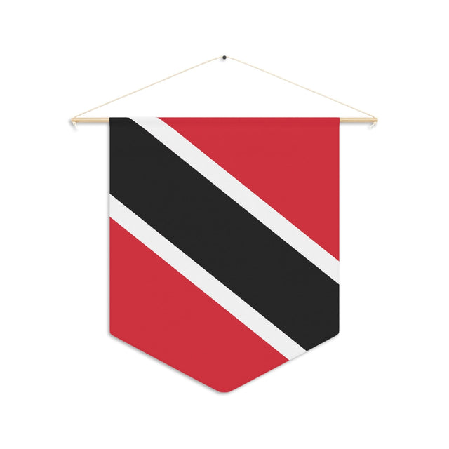 Trinidad and Tobago Flag Hanging Polyester Pennant - Pixelforma