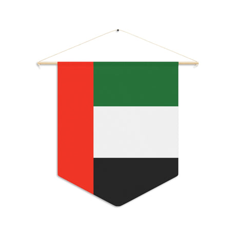 United Arab Emirates Flag Hanging Polyester Pennant - Pixelforma