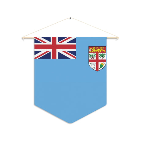 Fiji Flag Hanging Polyester Pennant - Pixelforma