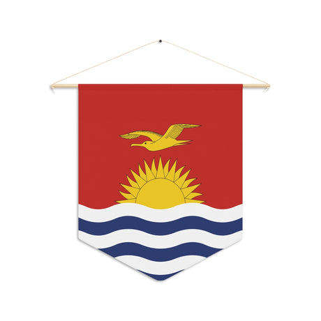 Kiribati Flag Hanging Polyester Pennant - Pixelforma