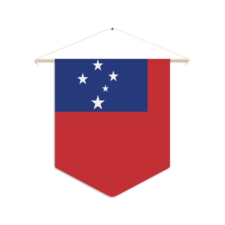 Samoan Flag Hanging Polyester Pennant - Pixelforma