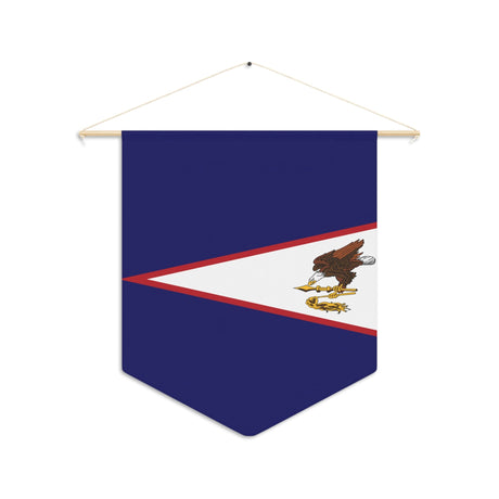 American Samoa Flag Hanging Polyester Pennant - Pixelforma
