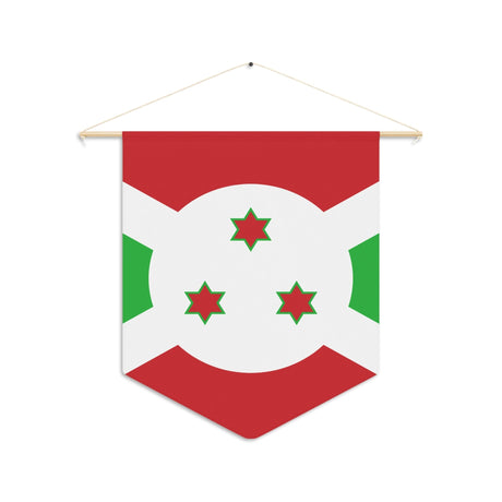 Burundi Flag Pennant to Hang in Polyester - Pixelforma