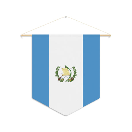 Guatemalan Flag Hanging Polyester Pennant - Pixelforma