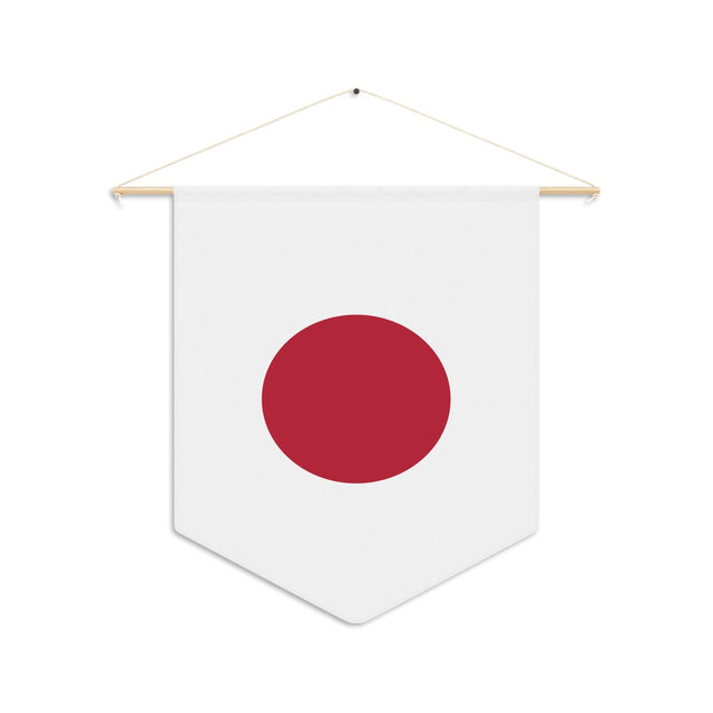 Polyester Hanging Japan Flag Pennant - Pixelforma