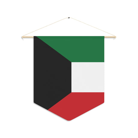 Kuwait Flag Hanging Polyester Pennant - Pixelforma