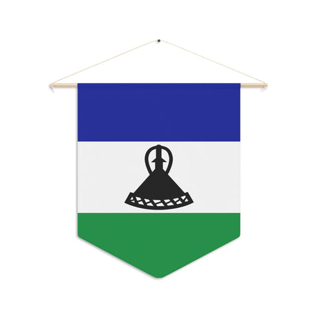 Fanion Drapeau du Lesotho à suspendre en polyester - Pixelforma