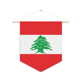 Fanion Drapeau du Liban à suspendre en polyester - Pixelforma