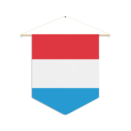 Luxembourg flag pennant to hang in polyester - Pixelforma