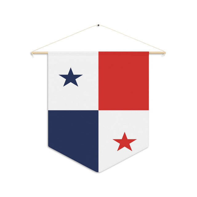 Panama Flag Hanging Polyester Pennant - Pixelforma