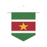 Fanion Drapeau du Suriname à suspendre en polyester - Pixelforma