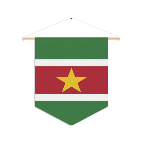 Fanion Drapeau du Suriname à suspendre en polyester - Pixelforma