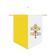 Polyester Hanging Vatican Flag Pennant - Pixelforma