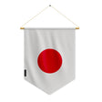 Fanion drapeau japon polyester à suspendre usage intérieur