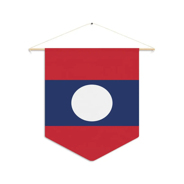 Fanion Drapeau Laos en Polyester - Pixelforma 