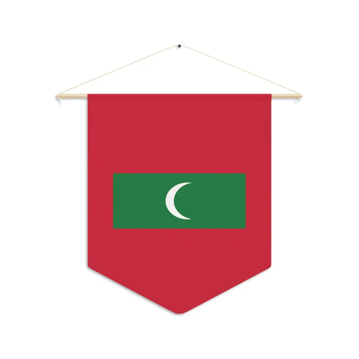 Fanion Drapeau Maldives en Polyester - Pixelforma 