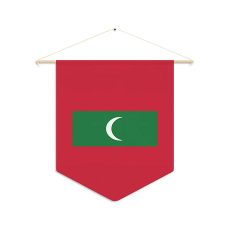 Fanion Drapeau Maldives en Polyester - Pixelforma 