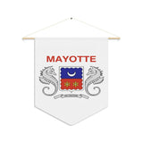 Fanion drapeau mayotte en polyester - pixelforma