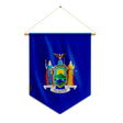 Fanion drapeau new york en polyester à suspendre