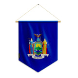 Fanion drapeau new york en polyester à suspendre