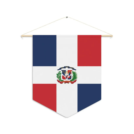 Fanion drapeau république dominicaine en polyester - pixelforma