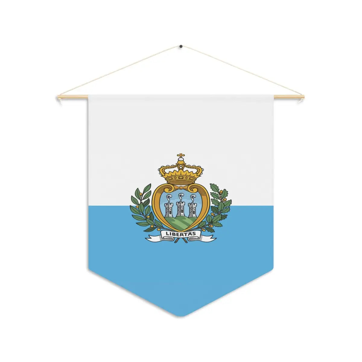 Fanion drapeau saint-marin en polyester - pixelforma