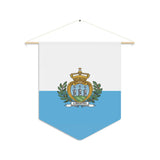 Fanion drapeau saint-marin en polyester - pixelforma