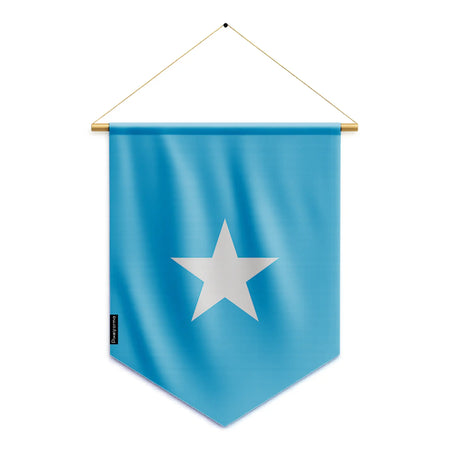 Fanion drapeau somalie polyester à suspendre résistant