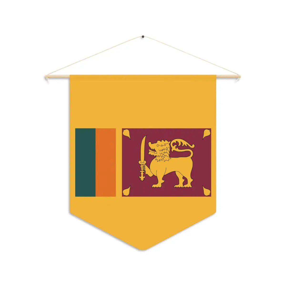 Fanion Drapeau Sri Lanka en Polyester - Pixelforma 