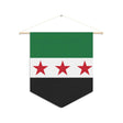 Fanion drapeau syrie polyester durable couleurs éclatantes