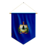 Fanion drapeau vermont polyester à suspendre décoratif