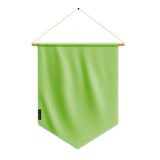 Fanion drapeau vert france en polyester à suspendre