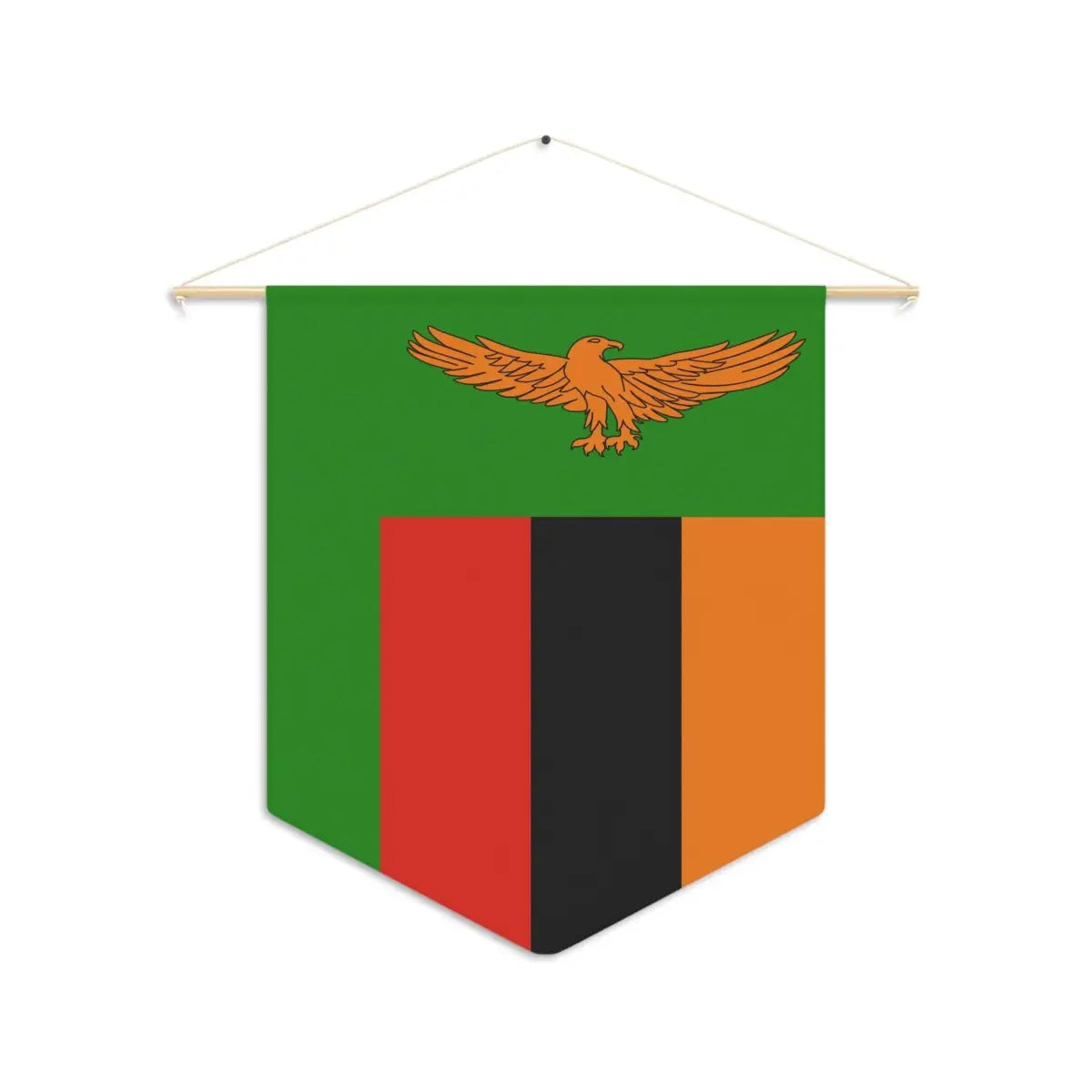 Fanion drapeau zambie en polyester - pixelforma