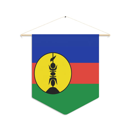 New Caledonia Flags to Hang in Polyester Pennant - Pixelforma