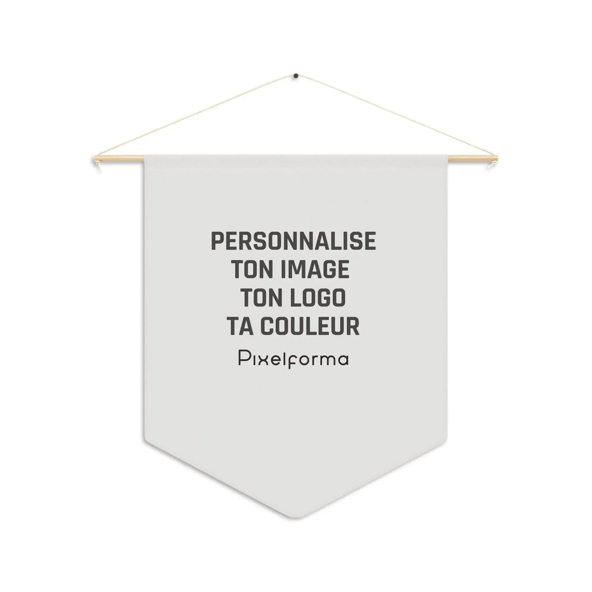 Fanion personnalisé france polyester impression nette durable