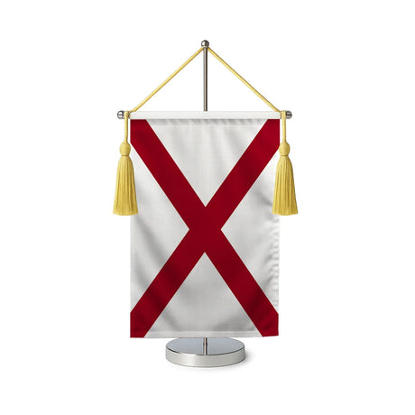 Fanion table drapeau alabama en polyester