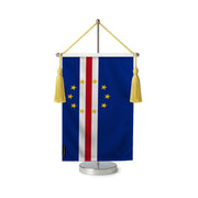 Fanion table drapeau cap-vert en polyester