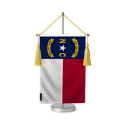 Fanion table drapeau caroline du nord en polyester