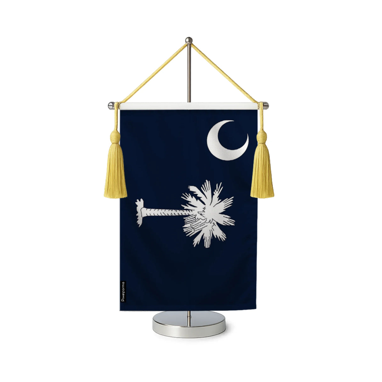 Fanion table drapeau caroline du sud en polyester