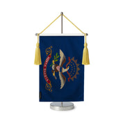 Fanion table drapeau dakota du nord en polyester