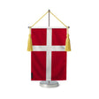 Fanion table drapeau danemark en polyester