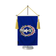 Fanion table drapeau de l’îles mariannes du nord en polyester