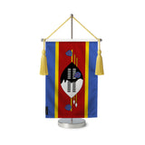 Fanion table drapeau eswatini en polyester