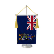 Fanion table drapeau géorgie du sud-et-les îles sandwich du sud en polyester