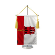 Fanion table drapeau gibraltar en polyester