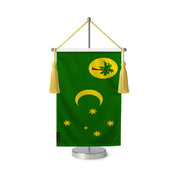 Fanion table drapeau îles cocos en polyester