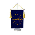 Fanion table drapeau indiana en polyester