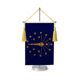 Fanion table drapeau indiana en polyester