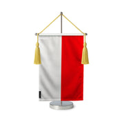 Fanion table drapeau indonésie en polyester